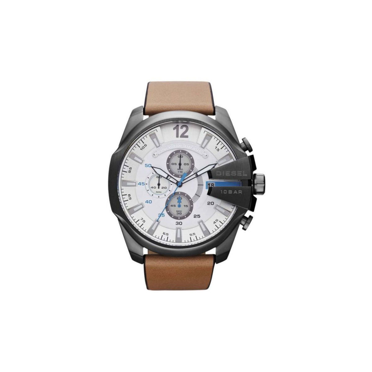 Diesel DZ4280 Mega Chief Men's Watch 52mm Brown